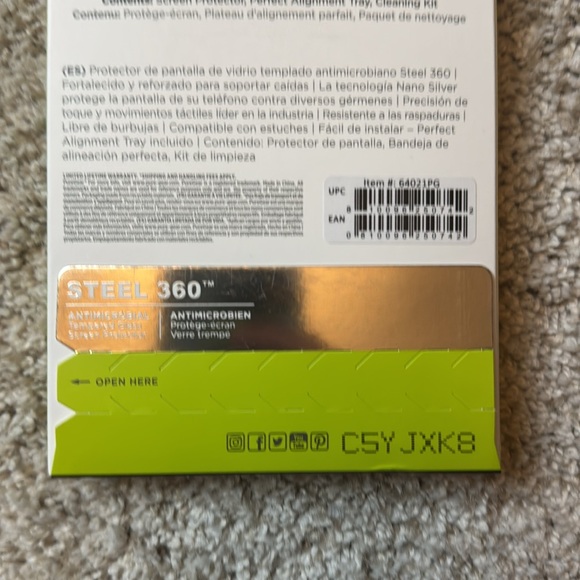 Brand New Pure Gear Tempered Glass screen protector - Picture 4 of 4